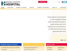 Tablet Screenshot of boonehospital.com